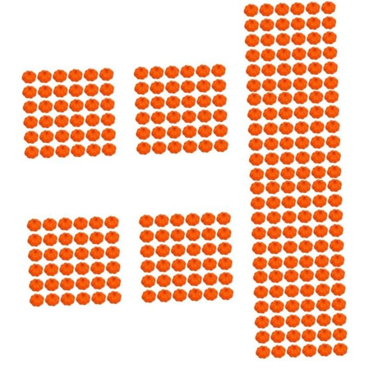 800 stuks pompoen decoratie Halloween decoratieaccessoires Halloween decoratie-accessoires Halloween pompoen decoratie partij lay-out rekwisieten schuim eettafel nep pompoen