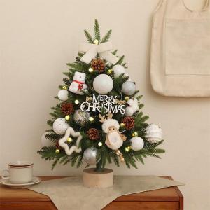 Kerstboom met verlichting 45 cm lichtketting kerstboom mini kerstboom kunstmatige kerstboom kerstdecoratie tafel kerstboom kerstcadeaus