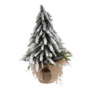 Weihnachtsbaum Beleuchtete Bäume Für Die Innendekoration Miniatur Kiefer Weihnachts Desktop Dekor Weihnachts Bastelarbeiten Verschneite Mini Baumbasis Badezimmer