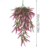 2 stuks 80 cm kunstmatige hangende planten nep varens plastic planten Perzische rotan, nep hangende klimop wijnstok muur opknoping planten groen voor thuis tuin kamer bruiloft deco