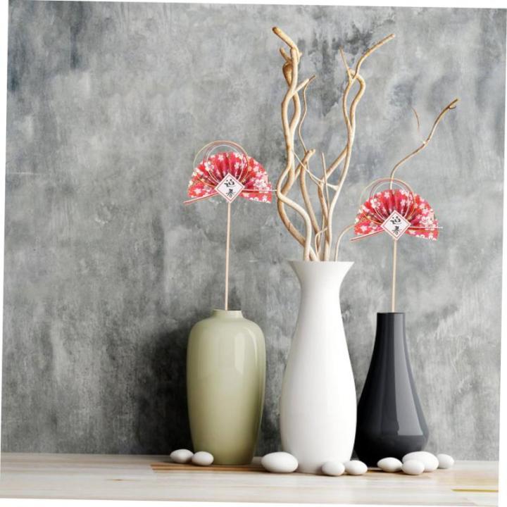 2st Blumenstab Ostern Cupcake Picks Blumenstrauß-Arrangement Pflücken Dekorative Blumenpflücker 2022 Cupcake-Picks Sushi-Ornamente Japanische Kuchendekorationen Rosa Plastik
