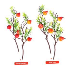 1 Set 2 Stück Simulierte Granatapfelstecklinge Granatapfelstrauß Grüner Dekor Blumenstrauß Künstliche Wandvasen Für Blumen Künstliche Pflanzen Picks Künstliches Grün