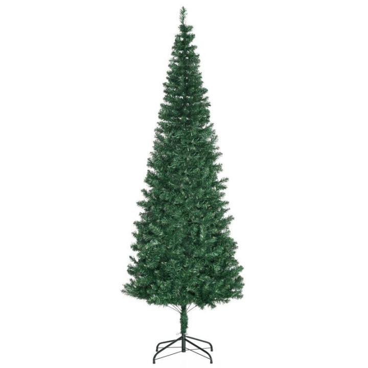 kerstboom met metalen standaard 631 takpunten groen Ø 81 x 210 h cm