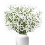 Kunstmatige Gypsophila Witte Nepbloemen Gypsophila Mini Babys Adem Baby Adem Bloemen Kunstmatige voor Bruiloft Thuis DIY Boeket Party Decoratie