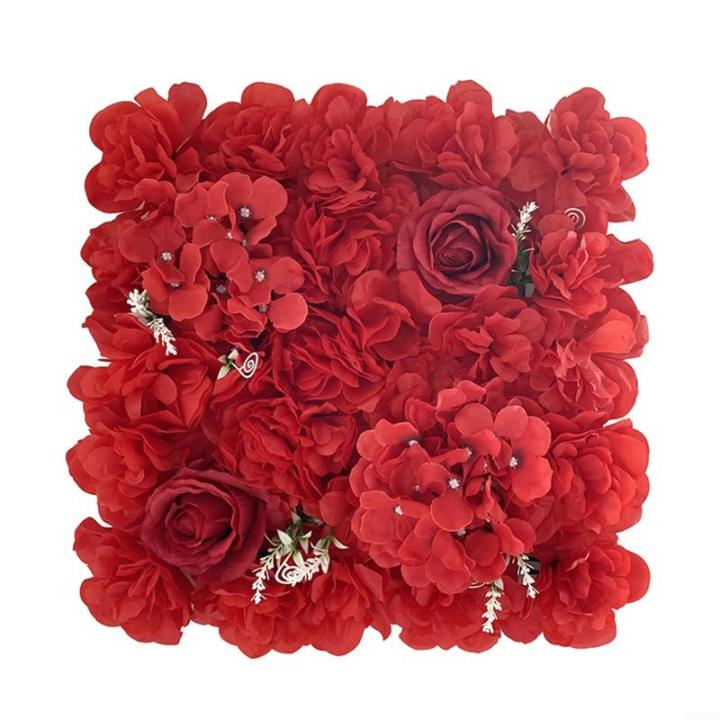 Stilvolle Kunstblumen-Wandpaneel für Hochzeiten, Partys und Heimdekor-Design (2#)