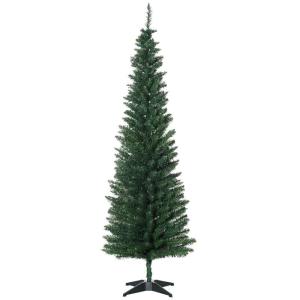 kerstboom dennenboom met kunststof standaard 390 takpunten groen Ø 55 x 180 h cm