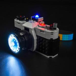 Ledlichtset compatibel met Lego Retro Camera 31147 (geen model), decoratieverlichtingsset compatibel met Lego Retro Camera Creatief speelgoed - standaard versie