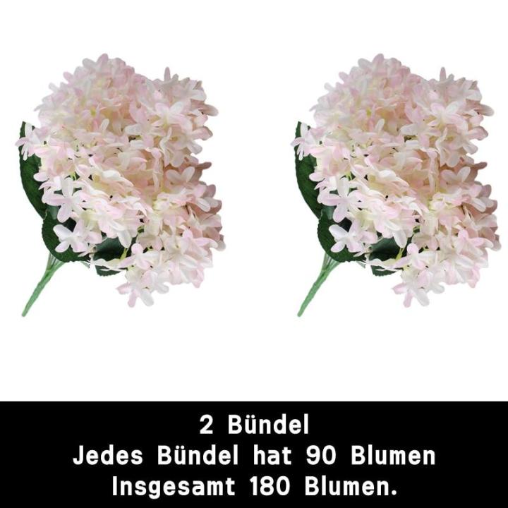 1101 Kunstbloemen, 180 bundels als echte kunstbalkonplanten, duurzaam en uv-bestendig, kunstbloemen, balkon, voor looppad, tuin, vensterbank, decoratie