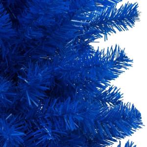Künstlicher Weihnachtsbaum mit Ständer Christbaum Tannenbaum Kunstbaum Weihnachten Künstlicher Weihnachtsbaum Weihnachtsdeko Blau 240 cm PVC