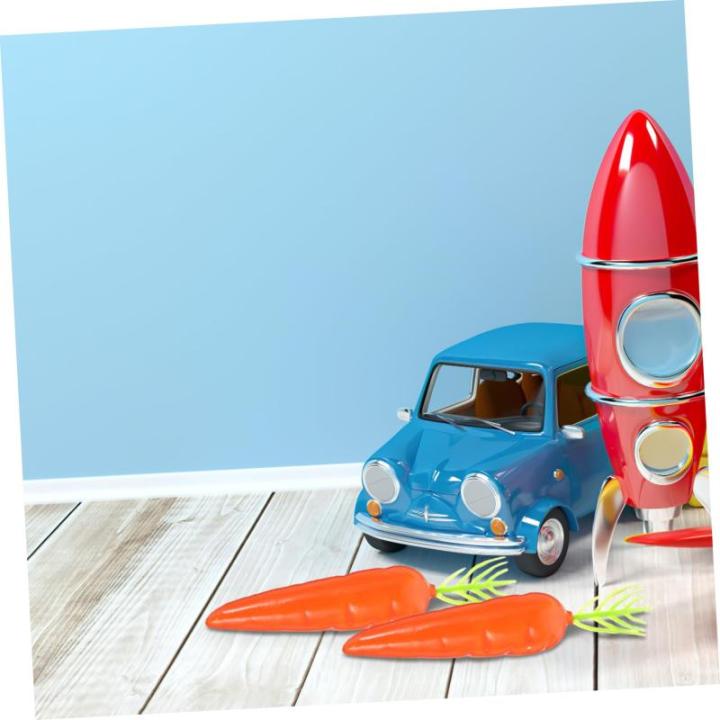 1 Satz Karotte Simulationsgemüse Puppenhaus-miniaturen Essen Möhren Mini-gemüse Mini Scale Gartendeko Rostoptik Künstliche Pflanzen Gefälschtes Gemüse Schaumstoff Styropor 25