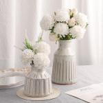 , 20 stuks dahlia-bloemen met bladeren en stelen, doe-het-zelf witte dahlia-schuim bloem voor bruiloft, boeketten, bloemen, centerpieces, arrangementen feesttafels,