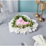 Künstliche Blumensträuße, künstliches Rosenarrangement für Hochzeit, Tafelaufsatz, Valentinstag, Dekoration, Foto-Requisiten