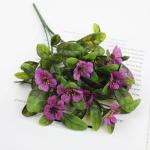 Blumen Künstlich wie Echt Künstliche Blume Blumenstrauß Blumenschmuck für Haus Gefälschte Flowers Braut Hochzeitsblumenstrauß für Garten 1517