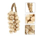 2 Sätze 2 Sets Simulierte Knoblauchspieße Zum Aufhängen Von Knoblauch Roam Knoblauch Girlande Realistische Knoblauch Ornamente Garten Gemüse Dekorationen Zum 2 Stück * 2