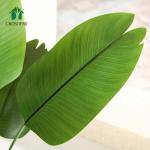 Kunstparadijsvogel, 180 cm, kunstmatige tropische palm met 13 bladeren, perfecte in pot voor binnen en buiten, huis, kantoor, tuin, moderne decoratie (2 stuks)