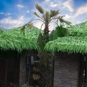 6 STÜCKE Grüner Kunststoff-Palmenstroh, 50 X 50 cm Mexikanische Strohrolle, Tiki-Hut, Bar, Dachterrasse, Tropischer Stil, Strohdekoration (Size : 10PCS)