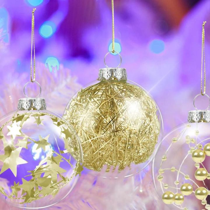 , goud, 24 x , kerstboomversiering, kerstdecoratie voor kerstfeest