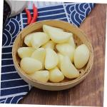 36 STK Simulierter Knoblauch Gefälschter Weißer Knoblauch Lebensechter Knoblauch Simulierte Knoblauchzehen Modell Knoblauchzehen Gefälschter Knoblauch Elefantenknoblauch PVC