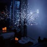 Led-lichtboom voor buiten, decoratie, boom, warmwit, koudwit, voor buiten