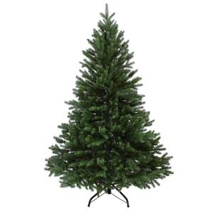 Kerstboom Luxe 210 cm donkergroen Kunstkerstboom PE/PVC Mix Kunstmatige Dennenboom
