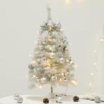 Kerstboom met verlichting 45 cm lichtketting kerstboom mini kerstboom kunstkerstboom kerstdecoratie tafel kerstboom kerstcadeaus kerstboom wit