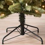 Künstlicher Weihnachtsbaum aus Fichte, unbeleuchtet, dichter, realistischer Weihnachtsbaum aus PVC für die Dekoration im Freien zu Hause oder im Büro, hochwertiger, modis，Gree