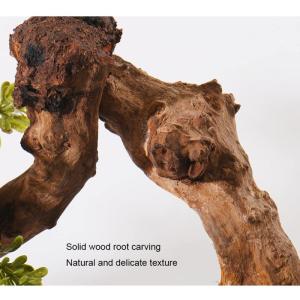 Kunstbonsai-boom, bonsai-boom, grote Chinese kunstbonsai-boom, woonkamer, kantoor, desktopdecoratie, nepbonsai, kunstboom, woondecoratie, pot met keramiek