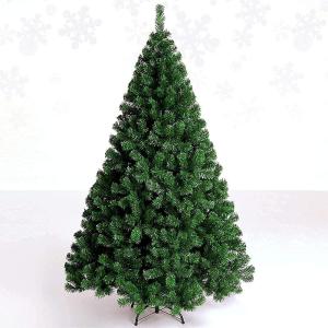 Künstlicher Baum Aufklappbarer Fichten-Weihnachtsbaum, Weihnachtsbaum mit faltbarem Metallständer, grüner künstlicher Baum für Zuhause/Büro/Party-Dekoration