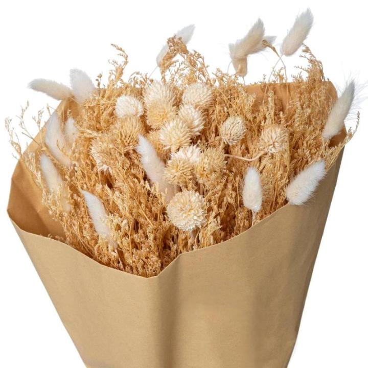 Atmosphera - Strauß Trockenblumen Folk H. 50 cm - Rosa