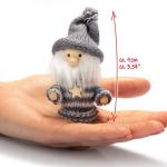 12x premium kerstboom kabouters - kerstboomversieringen - kabouterfiguur als boom en kerstversieringen - Zweeds-Scandinavische decoratieve trollen
