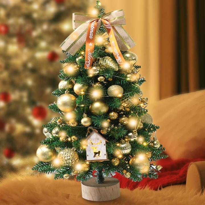 kunstkerstboom met verlichting