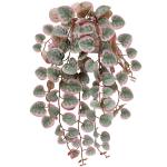 als echt, hangende , 43 cm, decoratieve planten, kunstplant in pot, hangende eucalyptus, plastic planten voor slaapkamer, woonkamer, kantoor, decoratie, roze