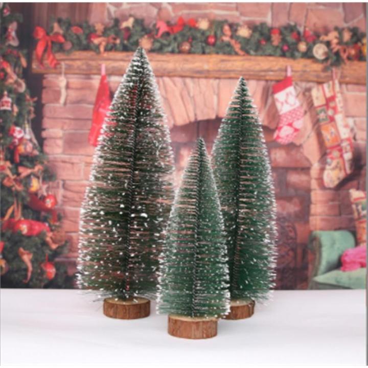 Weihnachtsbaum Christbaum Weihnachtsbaumdekoration, Kleiner Flaschenbürstenbaum, Desktop-Weihnachtsbaum Künstlicher Weihnachtsbaum(35cm)