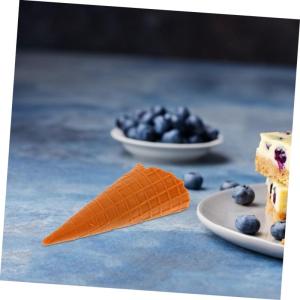 2st Knuspriger Realistische Eistüte Displayzubehör Für Dessertläden Modell Einer Eistüte Eistüte-modellierfigur Display-Requisite Künstliche Eiswaffel Kleine Eistüte PVC