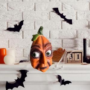 Ausdrucksstarker, Ausdrucksstarke Halloween-se - Harz-Bauernhaus-Dekoration | Dekorative Requisiten, Dekoration für die Halloween-Dekoration zu Hause