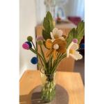- Vilten bloemen boeket bloemen van vilt - boeket - Fair Trade - handgemaakt (zomerweide)
