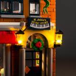 Afstandsbediening lichtkit voor Lego Icons Christmas Decorated Main Street 10308 (niet Lego), led-verlichtingsset voor Lego kerstversiering hoofdstraat 10308 zeldzaam artikel