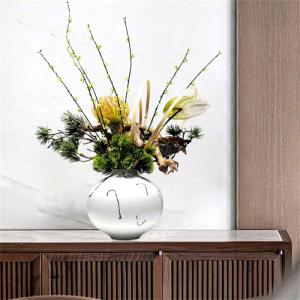 Kunstblumen Wohnzimmer-Tisch-Kunstblumen-Dekoration, Esstisch-Blumen-künstliche Blumen-Interieur-Kunstblumen in Vase für jeden Anlass