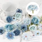 20 stuks bloemkoppen mini bloemkoppen voor bruiloft thuis knutselen scrapbooking decoratie