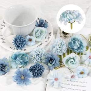 20 stuks bloemkoppen mini bloemkoppen voor bruiloft thuis knutselen scrapbooking decoratie