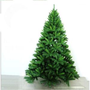 Künstlicher 4 5 6 7 8 Fuß großer Weihnachtsbaum, hochwertiger unbeleuchteter Weihnachtsbaum mit Scharnier und Metallständer, einfache Montage, für drinnen und draußen, 240 cm