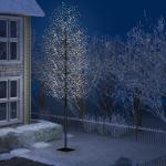 LED Weihnachtsbaum Lichterbaum Weihnachten Christbaum für Außenbereich geeignet 2000 LEDs Kaltweißes Licht Kirschblüten 500 cm