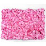 1 stuk 40 cm x 60 cm bloemenwandpaneel, , wandpaneel, bloemen, achtergrond, voor bruiloft, verjaardag, feest, woondecoratie, wanddecoratie, donkerroze F