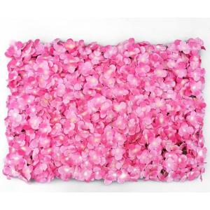 1 stuk 40 cm x 60 cm bloemenwandpaneel, , wandpaneel, bloemen, achtergrond, voor bruiloft, verjaardag, feest, woondecoratie, wanddecoratie, donkerroze F