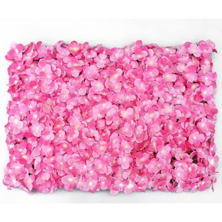 1 stuk 40 cm x 60 cm bloemenwandpaneel, , wandpaneel, bloemen, achtergrond, voor bruiloft, verjaardag, feest, woondecoratie, wanddecoratie, donkerroze F