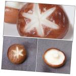 3 Stück Simuliertes Pilzmodell Mini Foto Requisite Gefälschtes Lebensmittelzubehör Mini Pilzmodell Kleines Pilzmodell Kleines Pilzdekor Interessantes Pilzdekor Gefälschter
