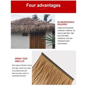 Kunststro Kunstbont Gras Dak Stro-Tegels Nep Stro Pe-Plastic Decoratie Boerderij Houten Huis Gazebo Decoratie Kunstmatig Voor Grasdak (Kleur: Geel B, Maat: 1 stuks) (Kleur: Geel B,