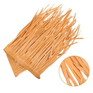 4 Stück Strohdekoration Strohdach Selber Machen Garten Strohdach Gartenhütte Grasdach Synthetisches Reetdach Simulierte Strohabdeckung Lebensechtes Stroh Gartendekoration Sport