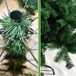 Weihnachtsbäume Künstlicher Weihnachtsbaum Mit Weihnachtsbaumständern for Die Weihnachtsdekoration Im Home Office Weihnachtsbaum Künstlich(210CM)