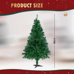 Kunstkerstboom Nordmann-spar 180 cm, 600 takken, dennenboom klein, spuitgieten, groen, Cushhom